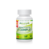 INNERVISNUTRITION Advanced Active Vitamin B-Complex 90 Veggie Capsules Highly Bioavailable Energy Production Brain Heart Health Supplement