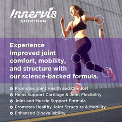 INNERVISNUTRITION Boswellia MSM Complex – Collagen and Chondroitin Support Joint Health Healthy Mobility Cartilage Comfort Muscle Recovery 150 Capsules Supplements