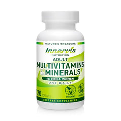 INNERVISNUTRITION Adult Multivitamins & Minerals for Men and Women 120 Softgels Immune Support Antioxidant Supplement