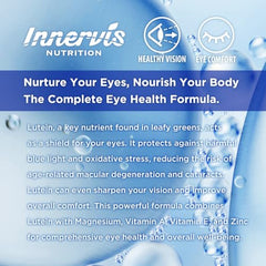 INNERVISNUTRITION Lutein MG Complex 120 Softgels Promotes Eye Health Support Eye Comfort Antioxidant Supplement